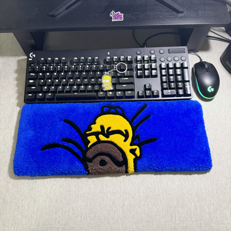 Simpsons Keyboard Rug