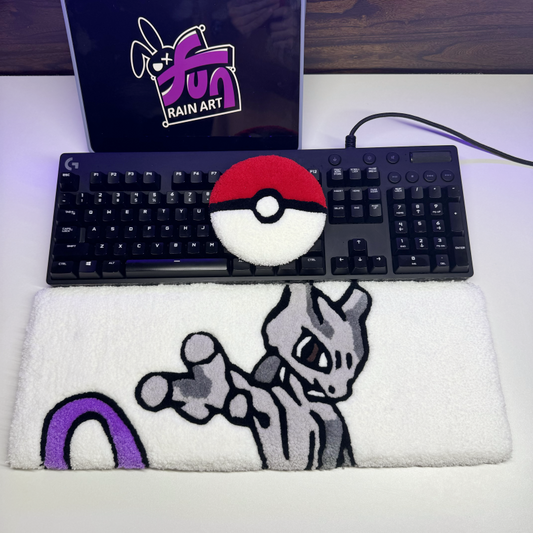 Mewtwo Keyboard Rug