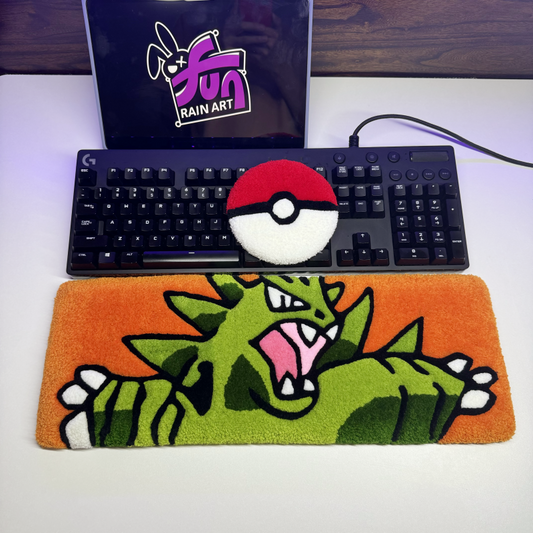 Tyranitar Keyboard Rug