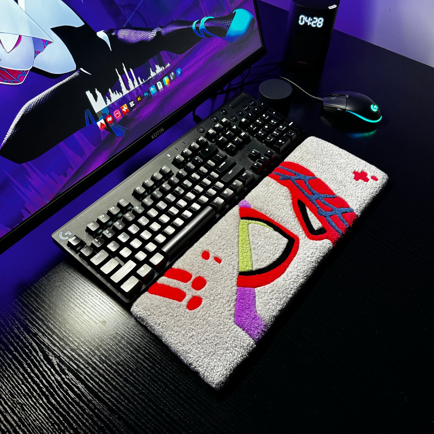 Spider-Gwen Keyboard Rug