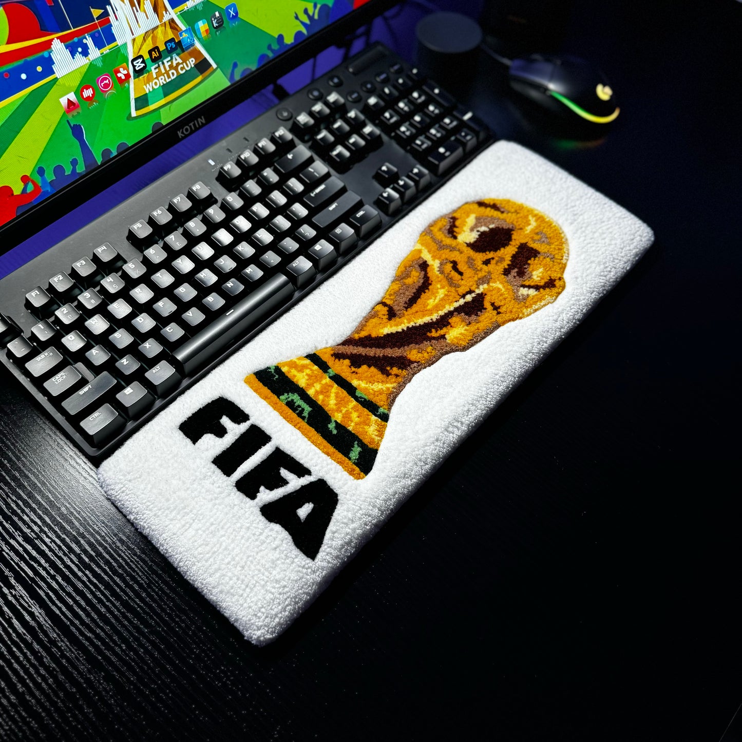World Cup Keyboard Rug