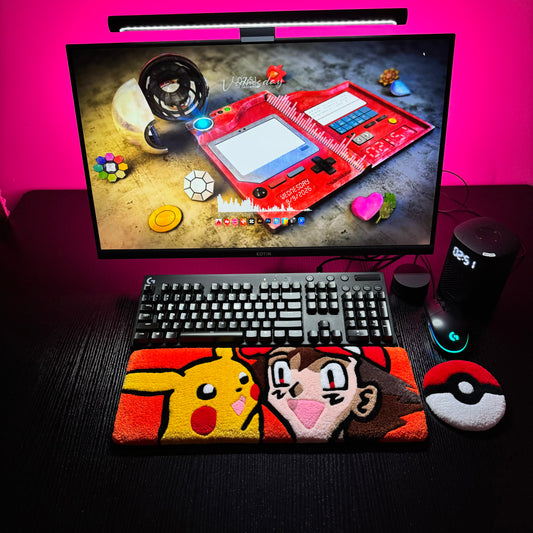 Ash Ketchum Keyboard Rug