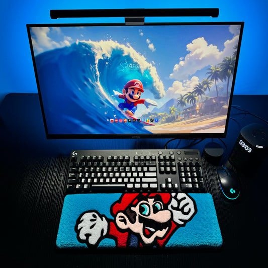 Super Mario Keyboard Rug