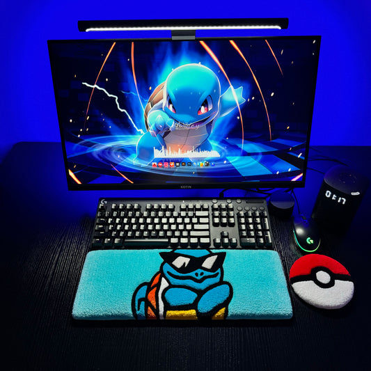 Squirtle Keyboard Rug