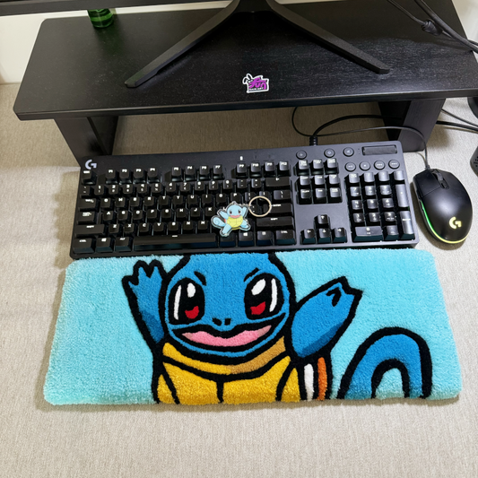 Squirtle Keyboard Rug