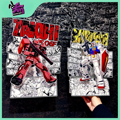 Gundam 3D Decorative Painting®