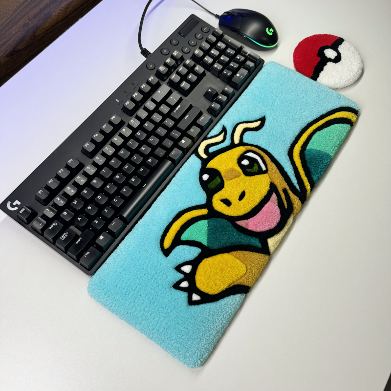 Keyboard Rugh Cover Design Dragonite Keyboard Rug – Rain Art