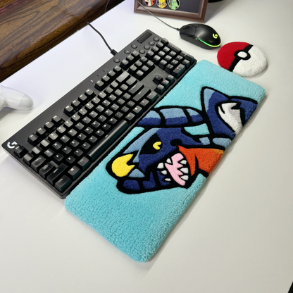 Garchomp Keyboard Rug