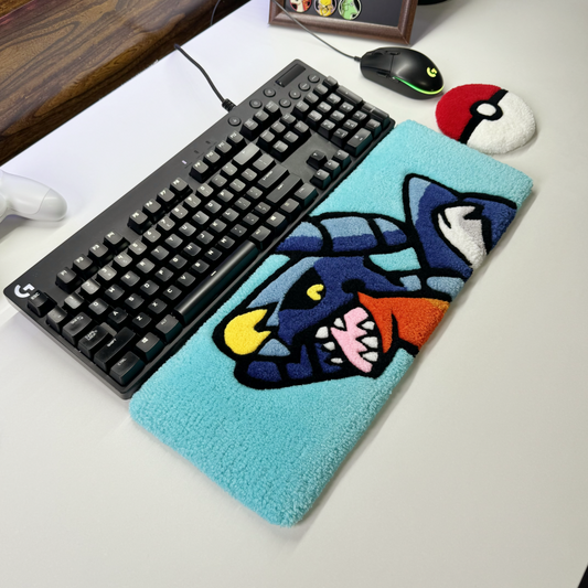 Garchomp Keyboard Rug