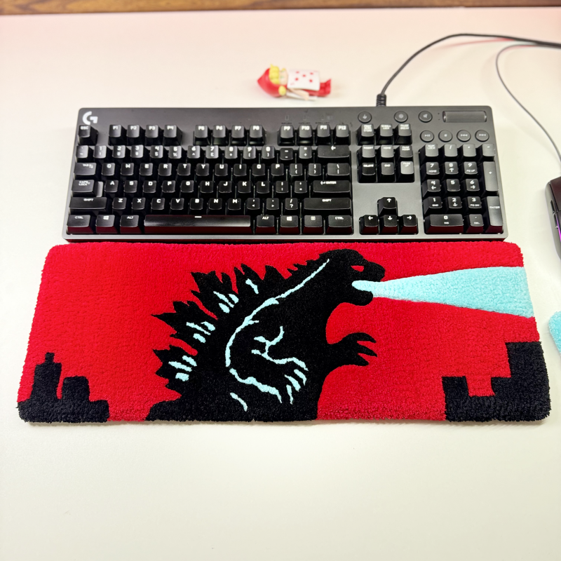 Godzilla Keyboard Rug