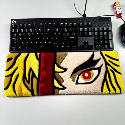 Rengoku Keyboard Rug