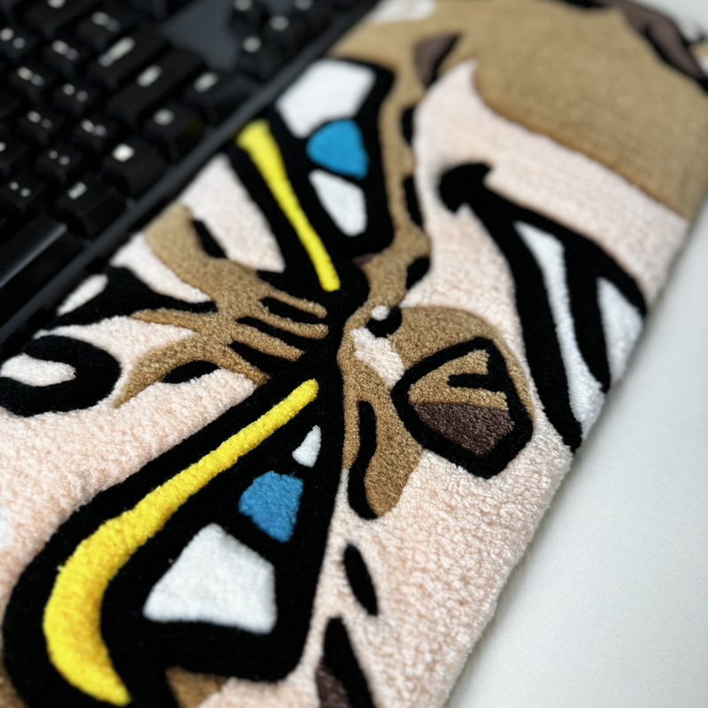 Vegeta Keyboard Rug