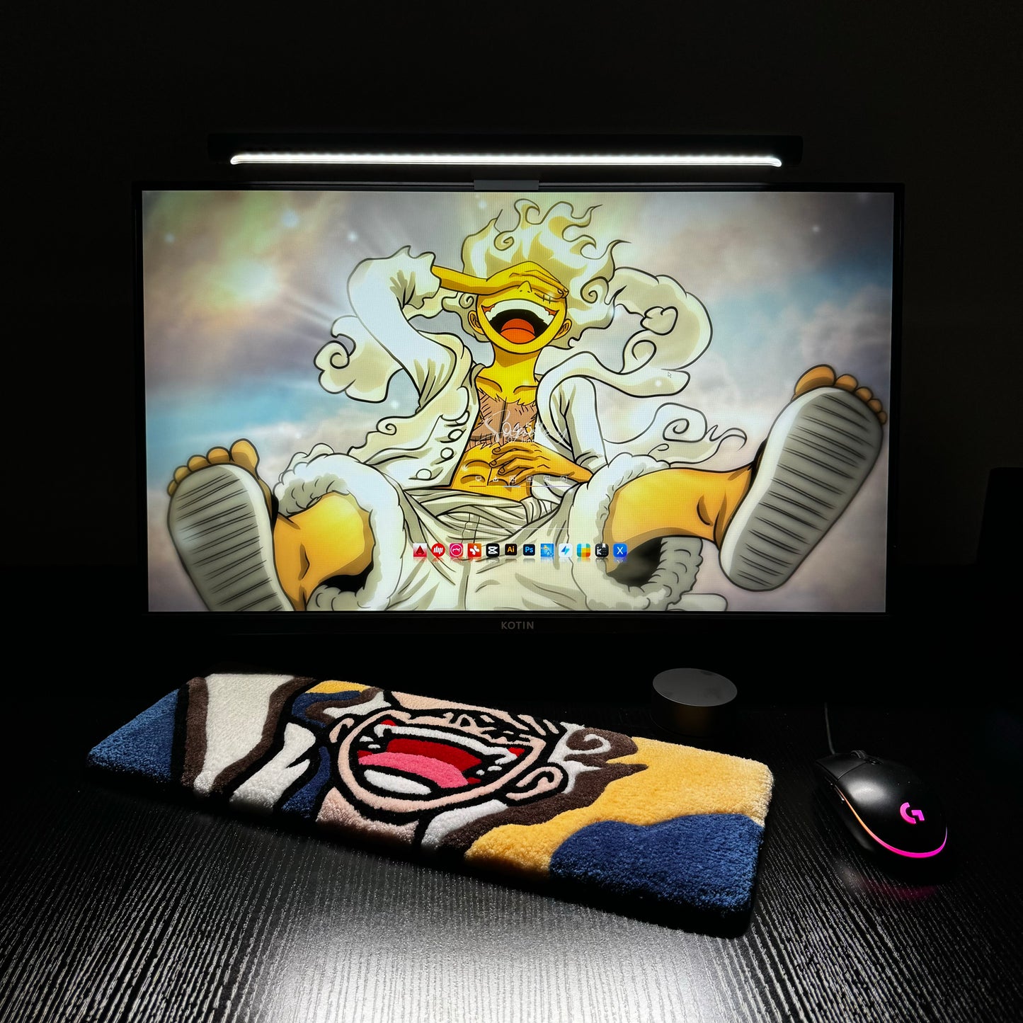 Luffy Keyboard Rug