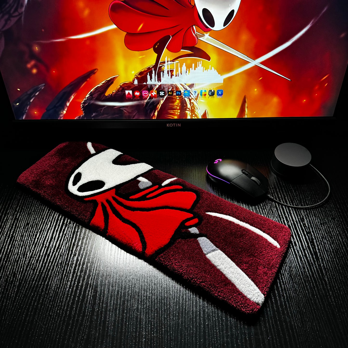 Silksong Keyboard Rug