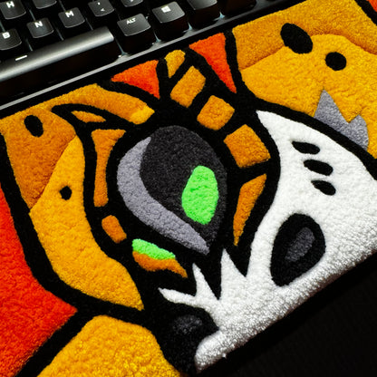 Volcarona Keyboard Rug