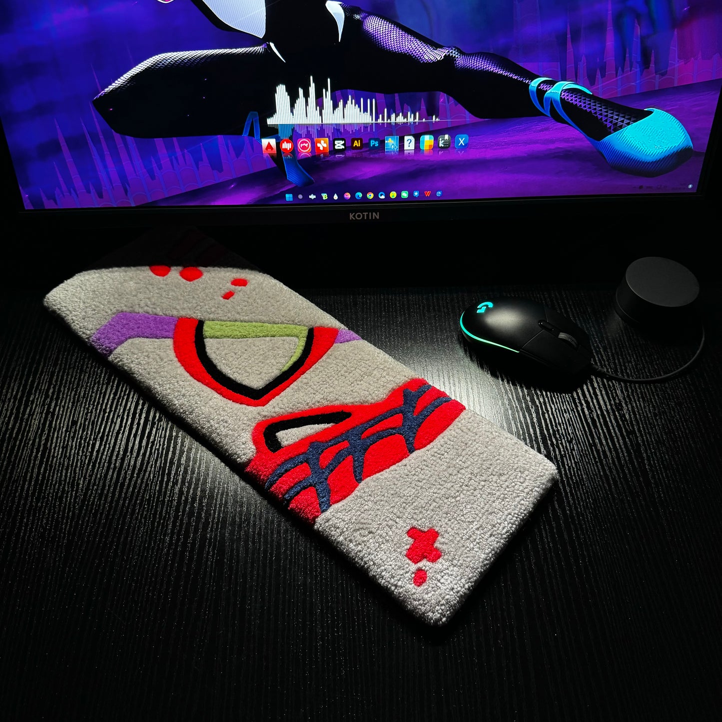 Spider-Gwen Keyboard Rug