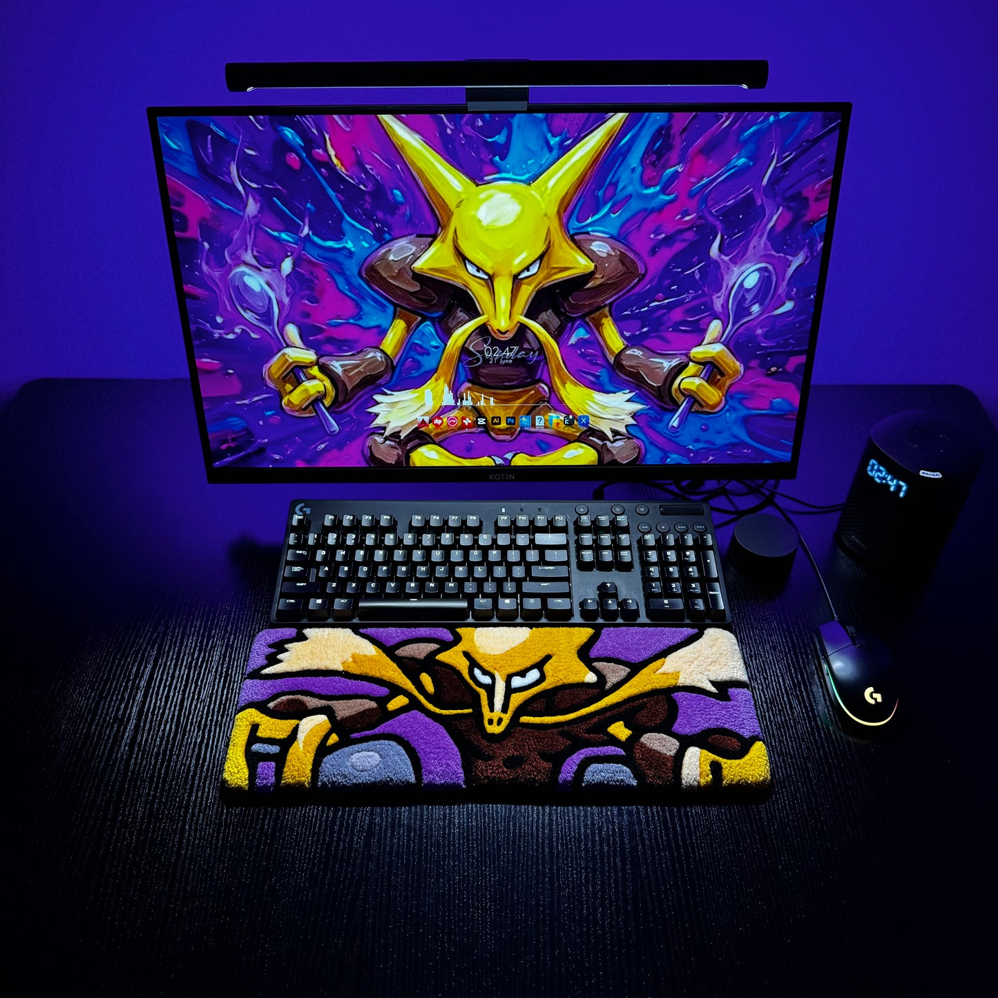 Alakazam Keyboard Rug