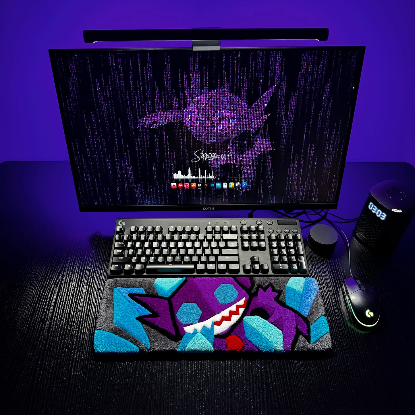 Sableye Keyboard Rug