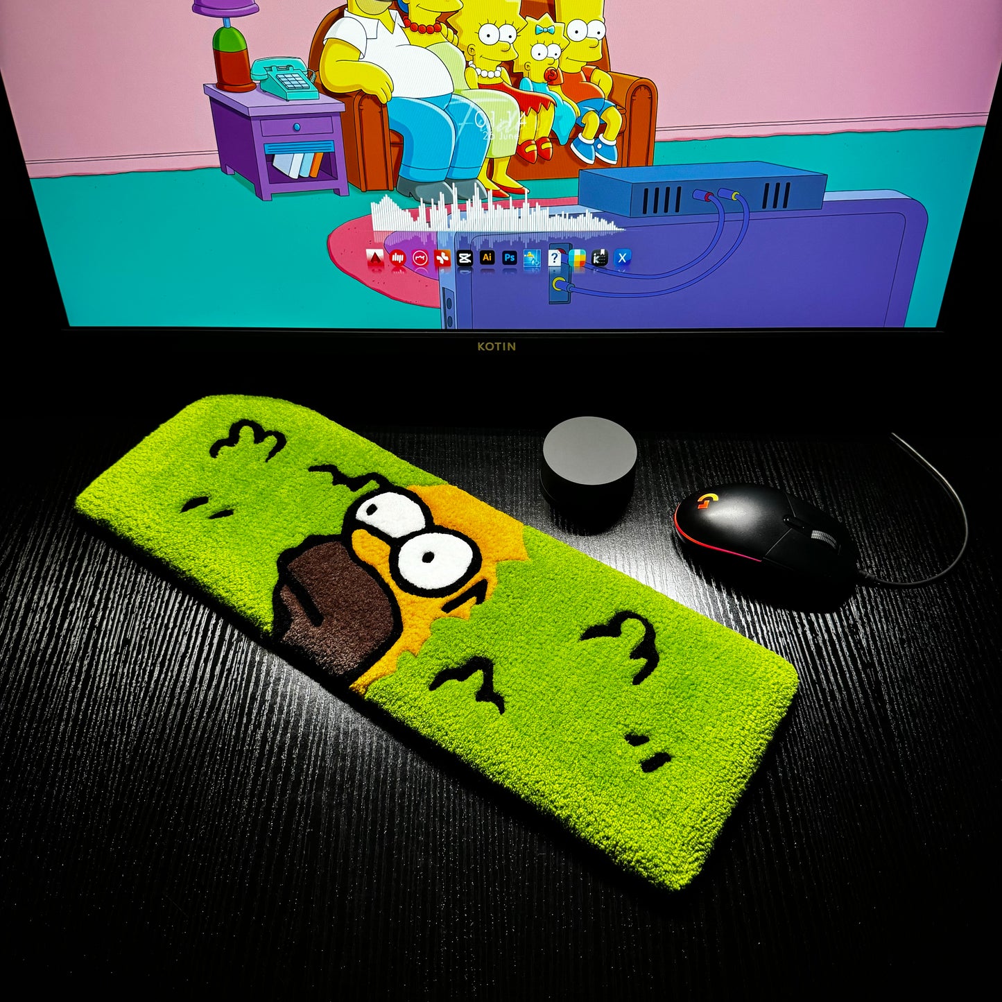 Simpsons Keyboard Rug