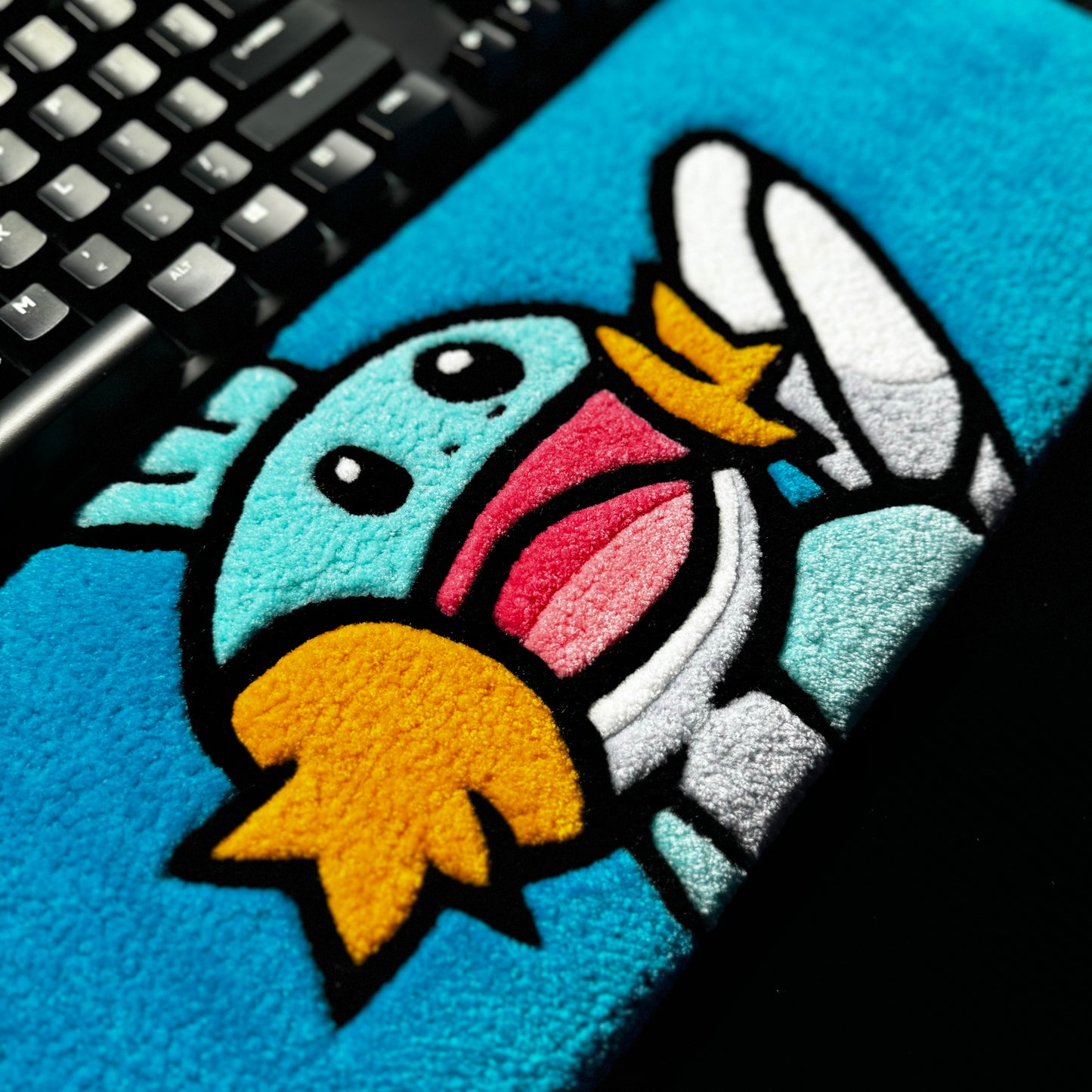 Mudkip Keyboard Rug