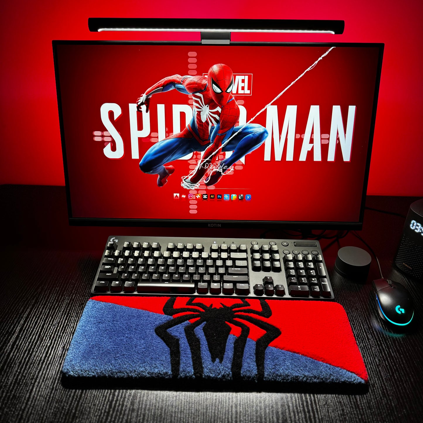 Spider-Man Keyboard Rug