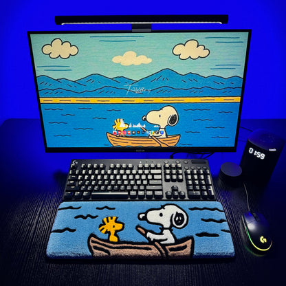 Snoopy Keyboard Rug