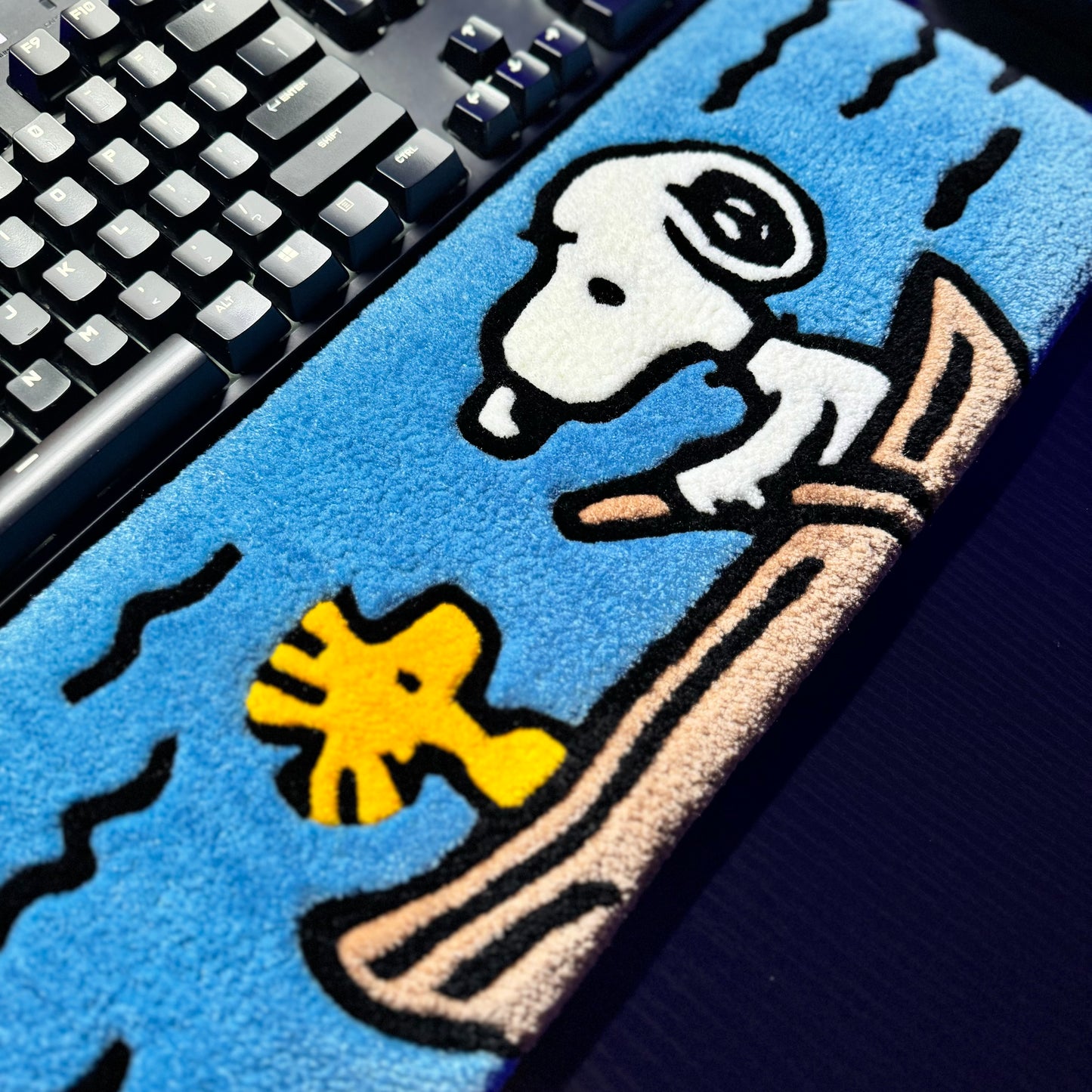 Snoopy Keyboard Rug