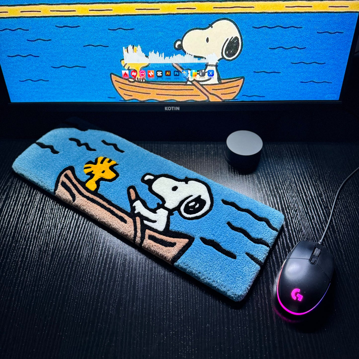Snoopy Keyboard Rug