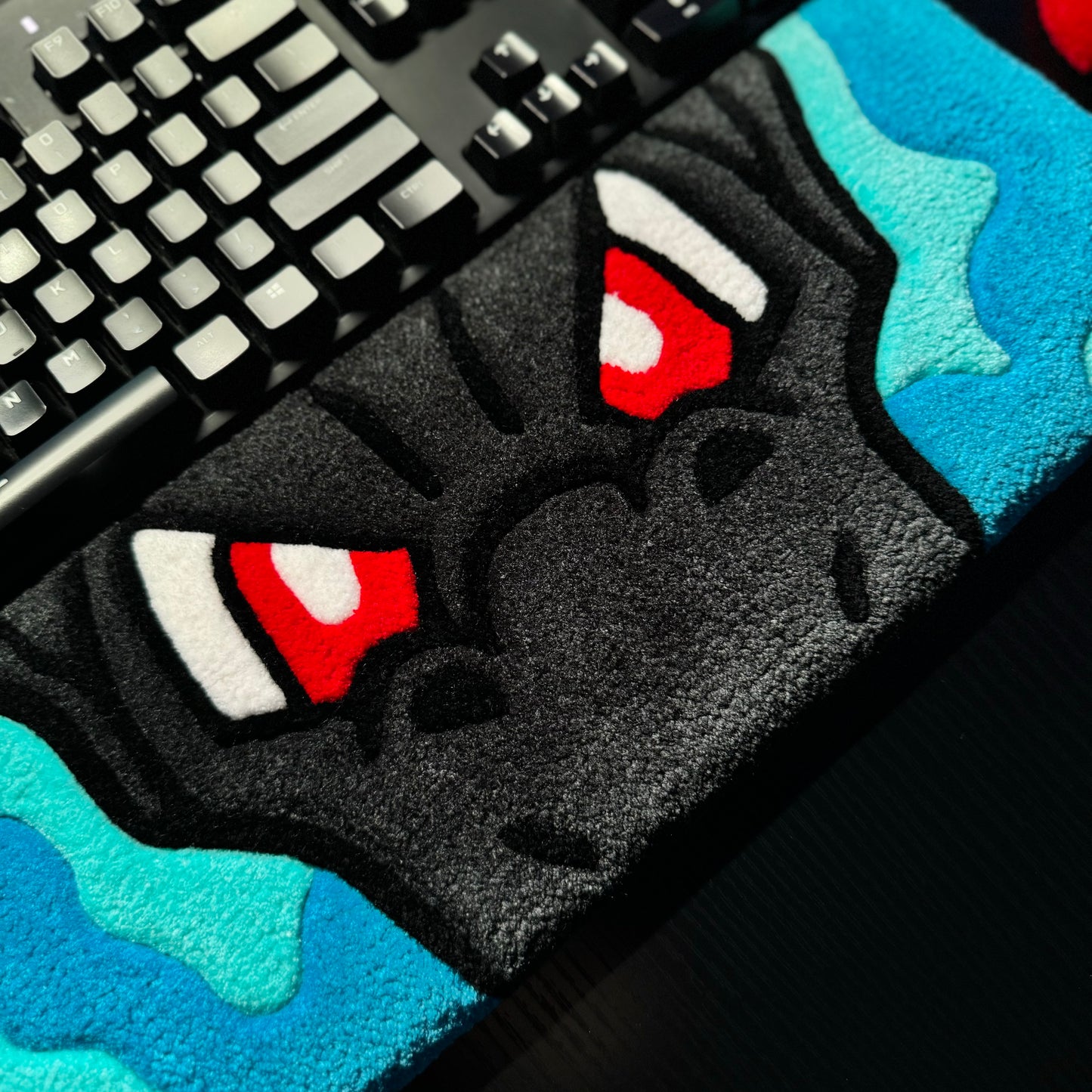 Mega Charizard X Keyboard Rug