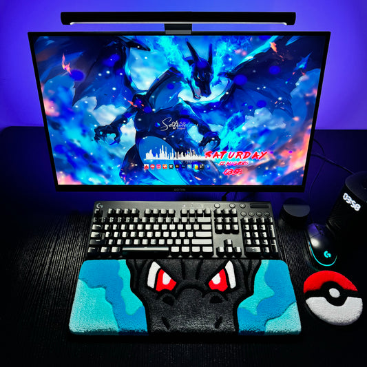 Mega Charizard X Keyboard Rug