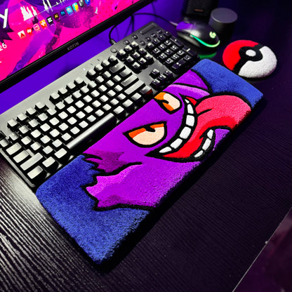 Tongue-out Gengar Keyboard Rug