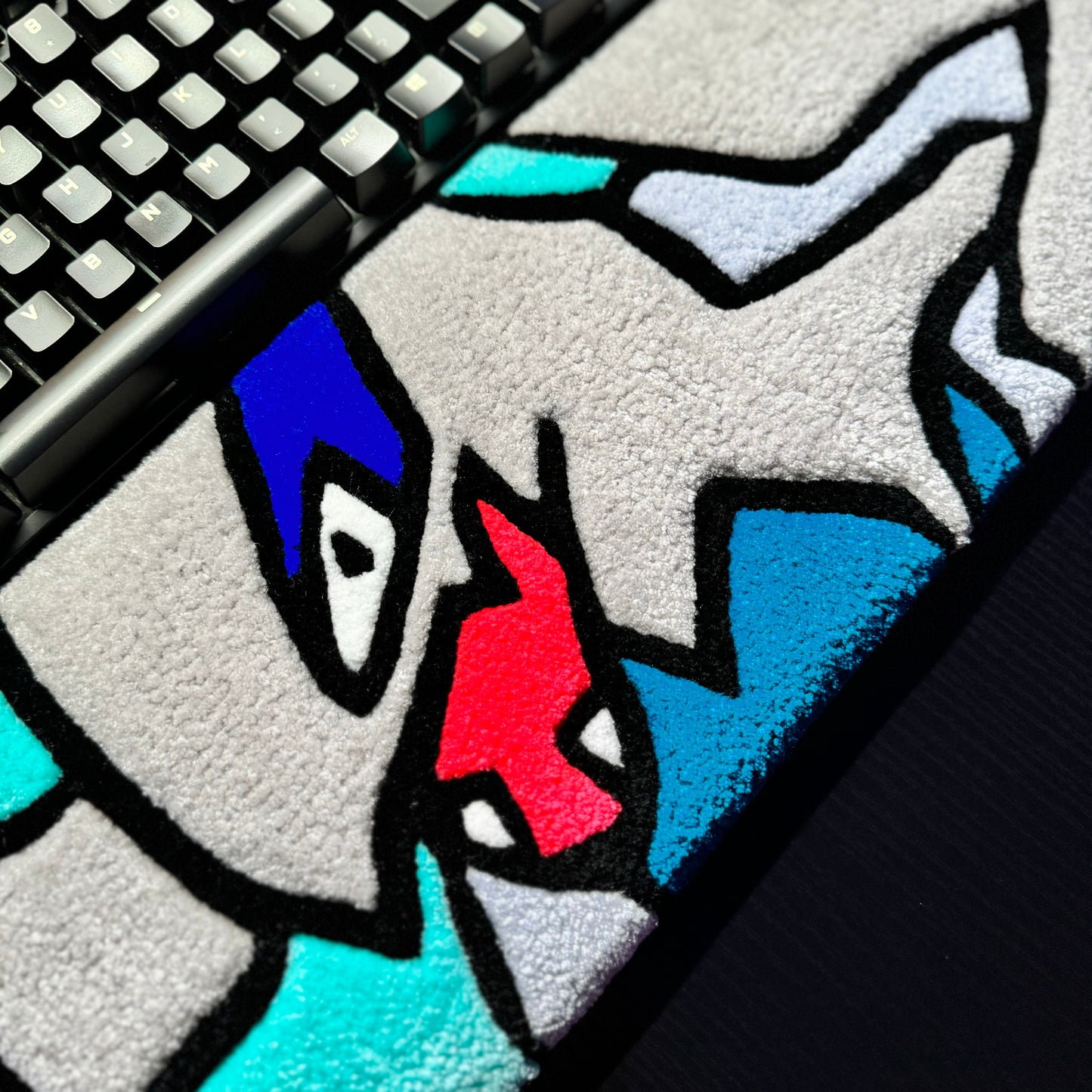 Lugia Keyboard Rug