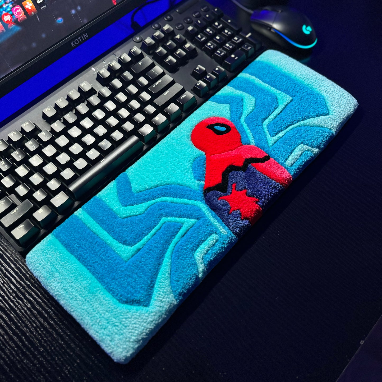 Spider-Man Keyboard Rug