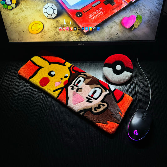 Ash Ketchum Keyboard Rug