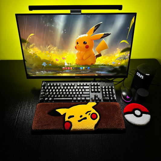 Pikachu Keyboard Rug