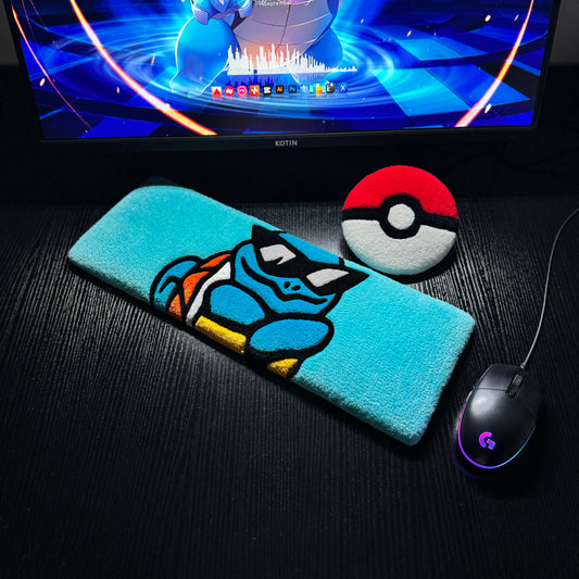Squirtle Keyboard Rug