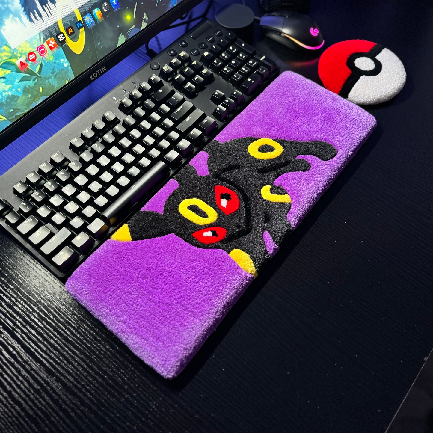 Umbreon Keyboard Rug