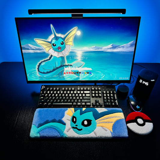 Vaporeon Keyboard Rug