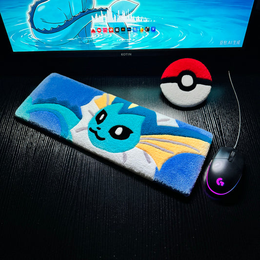Vaporeon Keyboard Rug