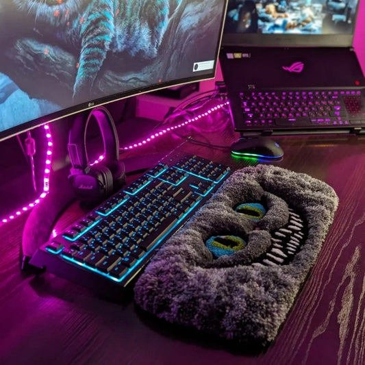 Fluffy Keyboard Rug®