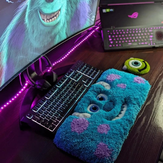 Fluffy Keyboard Rug®