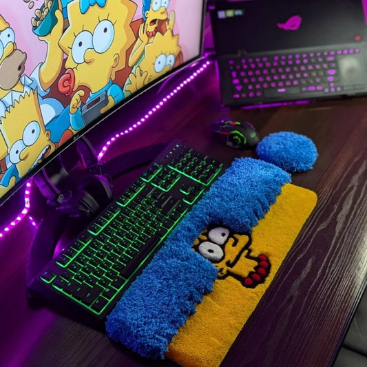 Fluffy Keyboard Rug®