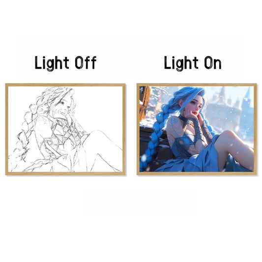 LED LIGHTING PAINTING