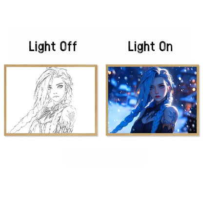 LED LIGHTING PAINTING